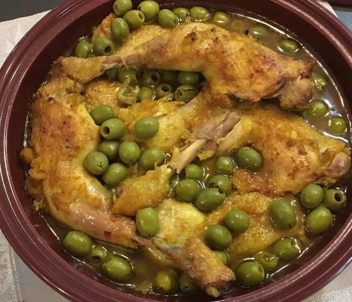 Tajine de poulet aux olives et au citron Islam de France