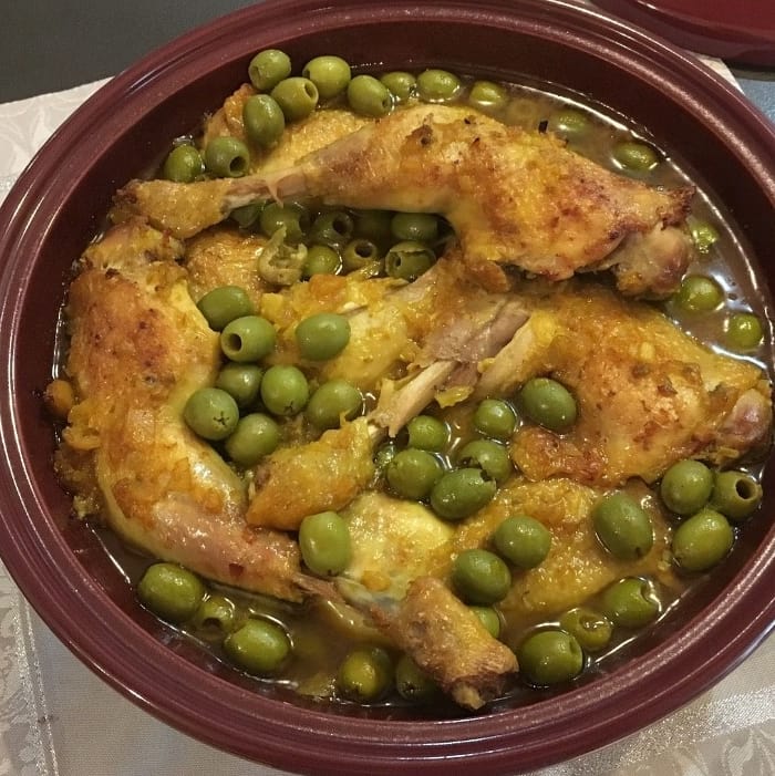 Tajine de poulet aux olives et au citron Islam de France
