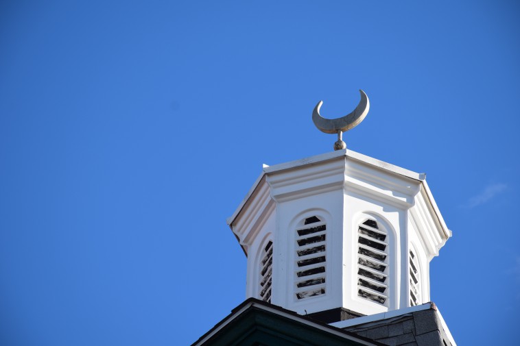 minaret de la mosquée musulmane de Brooklyn