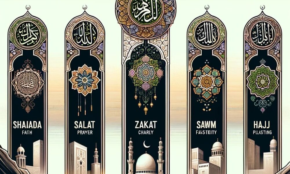 les cinq piliers de l'islam
