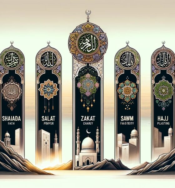 les cinq piliers de l'islam